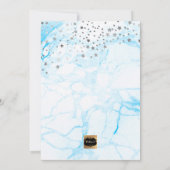 PixDezines Imitats Silberstars, Ein Stern ist Gebo Einladung (Rückseite)