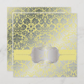 PixDezines IMITATS SILVER DESIRE/DIY Hintergrund/Z Einladung (Vorne/Hinten)