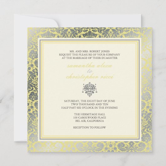 PixDezines IMITATS SILVER DESIRE/DIY Hintergrund/Z Einladung (Rückseite)