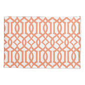 PixDezines Indochine Trellis/DIY Farben Kissenbezug (Rückseite-Links)