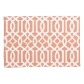 PixDezines Indochine Trellis/DIY Farben Kissenbezug (Vorderseite-Rechts)