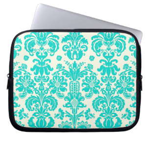 PixDezines Isabella Damask/DIY Hintergrundfarbe! Laptopschutzhülle
