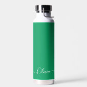 PixDezines Jade Green DIY Farbwasserflasche Trinkflasche (Links)