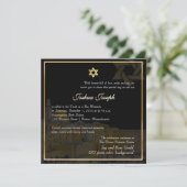 PixDezines jerusalem Hintergrund Einladung (Stehend Vorderseite)