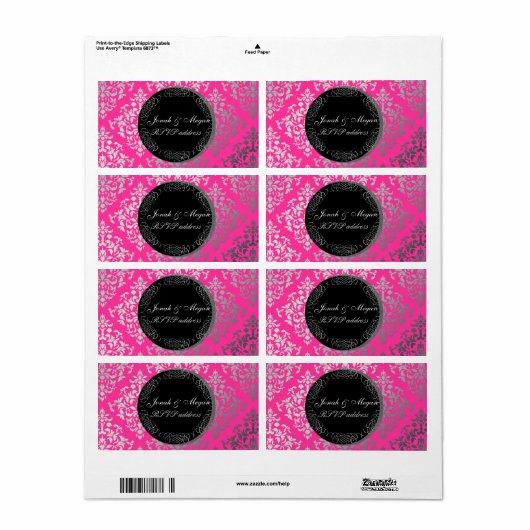 PixDezines Josephine Damask/DIY Farbe (Vorne)