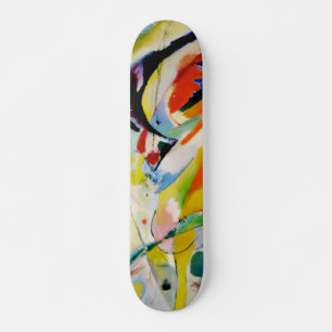 PixDezines Kandinsky 1914/abstracte Wandpaneele Skateboard