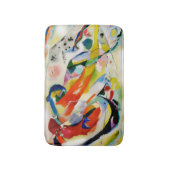 PixDezines Kandinsky 1914 abstrakte Wandverkleidun Badematte (Vorderseite Vertikal)