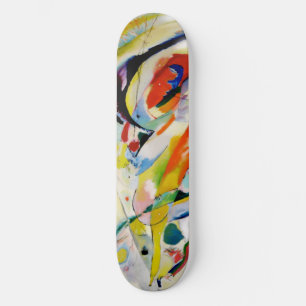 PixDezines Kandinsky 1914/abstrakte Wandverkleidun Skateboard