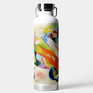 PixDezines Kandinsky 1914 abstrakte Wandverkleidun Trinkflasche