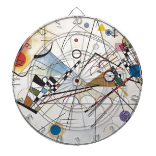 PixDezines Kandinsky 1923 Komposition VIII Dartscheibe