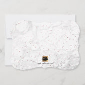 PixDezines Karten+Geschenke Marmor+Rose Gold/Tafel Einladung (Rückseite)