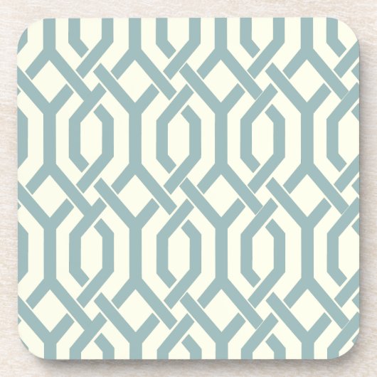 PixDezines Kew Trellis/DIY-Hintergrundfarbe Untersetzer (Vorderseite)