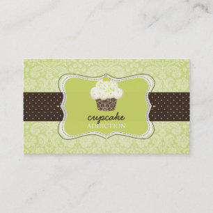 PixDezines Keylime-Cupcake/Patisserie Visitenkarte