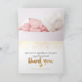 PixDezines Kinderdusche/Fotos Vielen Dank Dankeskarte (Innenseite)