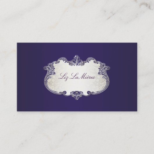 PixDezines-Klassik Visitenkarte (Vorderseite)