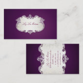 PixDezines-Klassik Visitenkarte (Vorne/Hinten)