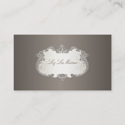 PixDezines-Klassik Visitenkarte (Vorderseite)