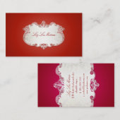 PixDezines-Klassik Visitenkarte (Vorne/Hinten)