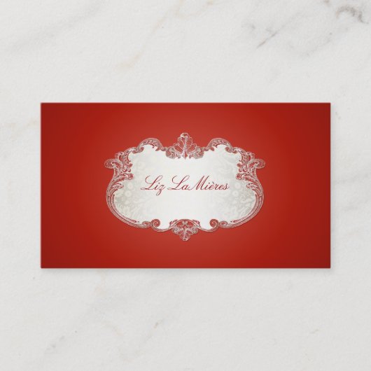 PixDezines-Klassik Visitenkarte (Vorderseite)