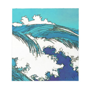 PixDezines konen uehara ozeanwellen, 上原 Notizblock