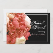 PixDezines Korallenbäume/Hydrangeas/Bräunungsbrunc Einladung (Vorderseite)