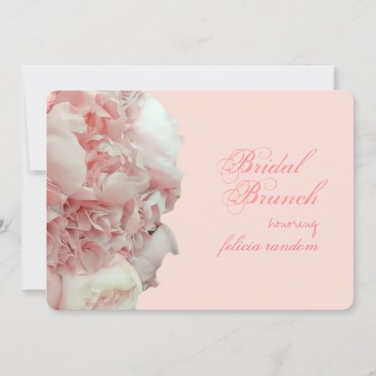 PixDezines Korallenbäume/Hydrangeas/DIY-Ereignis Einladung (Vorderseite)