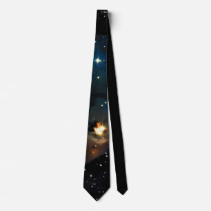 PixDezines KOSMISCHE ASTRONOMIE ERKUNDUNG/GALAXIE Krawatte