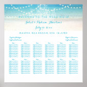 PixDezines Kronier/Strand/Sitzplan Poster (Vorne)