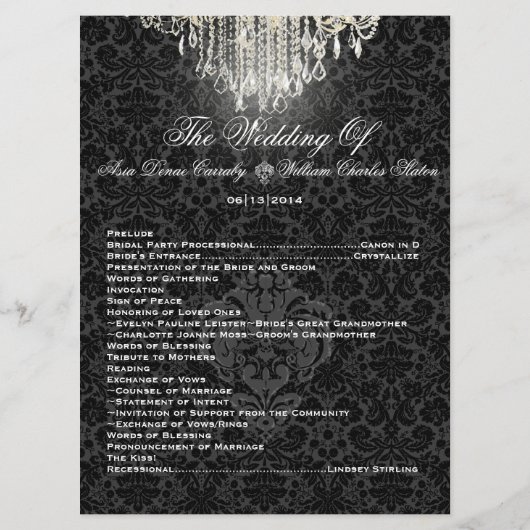 PixDezines Kronleuchter/Desiree Damask/Programm Programm (Rückseite)