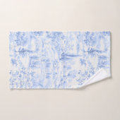 PixDezines Landschaft Chinoiserie, Hellblau Badhandtuch Set (Handtuch)