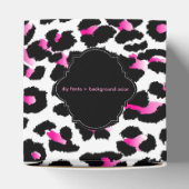 PixDezines Leopard/DIY-Farbe Geschenkschachtel (Oben)