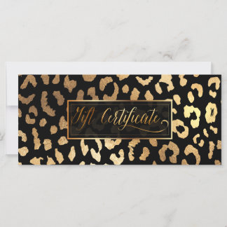 PixDezines Leopard/Imitate Gold/Geschenkgutschein