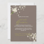 PixDezines-Leuchter/DIY-Hintergrundfarbe Einladung (Rückseite)