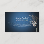 PixDezines-Leuchter/DIY-Hintergrundfarbe Visitenkarte (Rückseite)