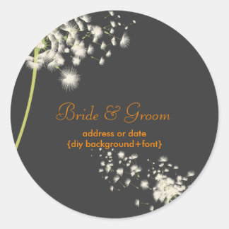 PixDezines-Leuchter/dunkle Hintergrundfarbe Runder Aufkleber