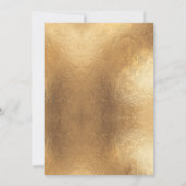 PixDezines Liebe Imitats Gold/Rote Velvet Einladung (Rückseite)