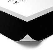 PixDezines lila Papierlaternen/Sitzplaketten Poster (Ecke)