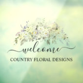 PixDezines Lila Rose Hydrangeas Fensteraufkleber (Blatt 3)