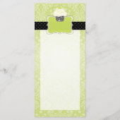 PixDezines Limones Kuchen-Menü Menükarte (Rückseite)