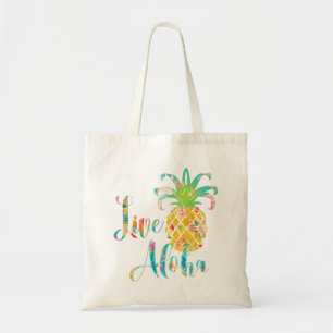 PixDezines Live Aloha Ananas Tragetasche