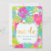 PixDezines machen wir Perchierpapier für Hibiskus/ Einladung (Vorderseite)