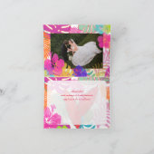 PixDezines mahalo/Regenwald/DIY txt/Hintergrund Dankeskarte (Innenseite)