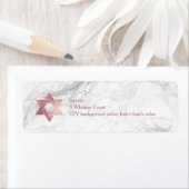 PixDezines Marble Imitate Rose Gold Star von Daivd (Insitu)