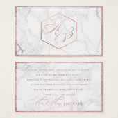 PixDezines Marble+Imitate Rose Goldenes Skript /Ge (Vorne & Hinten)