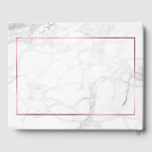 PixDezines Marble+Imitats Rose Gold Gästebuch (Rückseite)