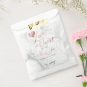 PixDezines MARBLE LIEBE IST ROSE-GOLD SWEET+IMITAT Geschenktütchen (Versiegelt)