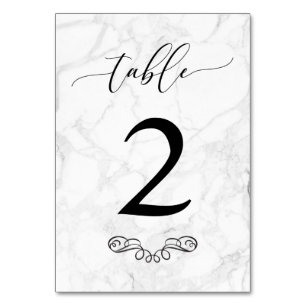 PixDezines Marble Tischnummer DIY