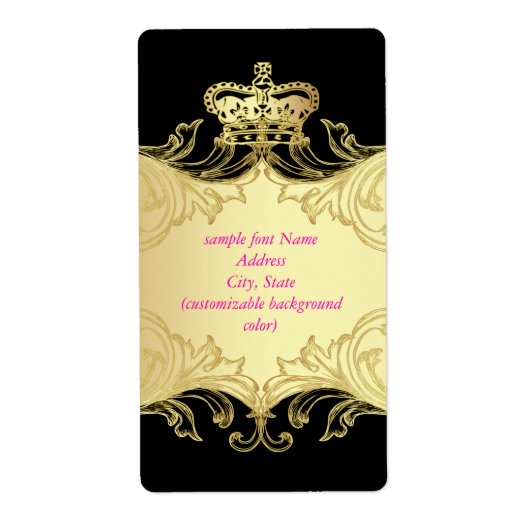 PixDezines Marie Antoinette en Oro/DIY color/black (Vorne)