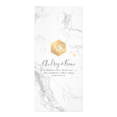 PixDezines Marmor/Imitats Gold Honeycomb Menü (Hinten)