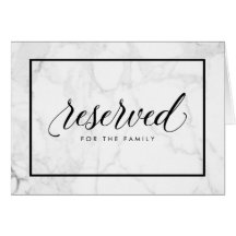PixDezines Marmor Reserviert Tafelzeichen